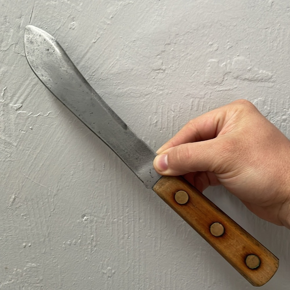 Rare 1940’s LF&C 1940s Universal Bullnose Butchers Knife